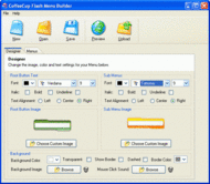 CoffeeCup Menu Builder screenshot